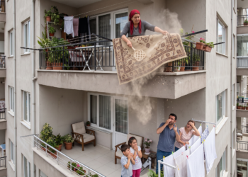 Balkonda Halı Silkelemek Yasak mı?